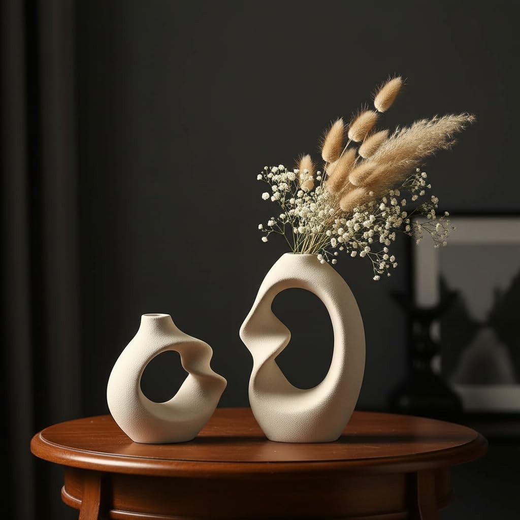 PUREZENTO Unique White Ceramic - Image 3